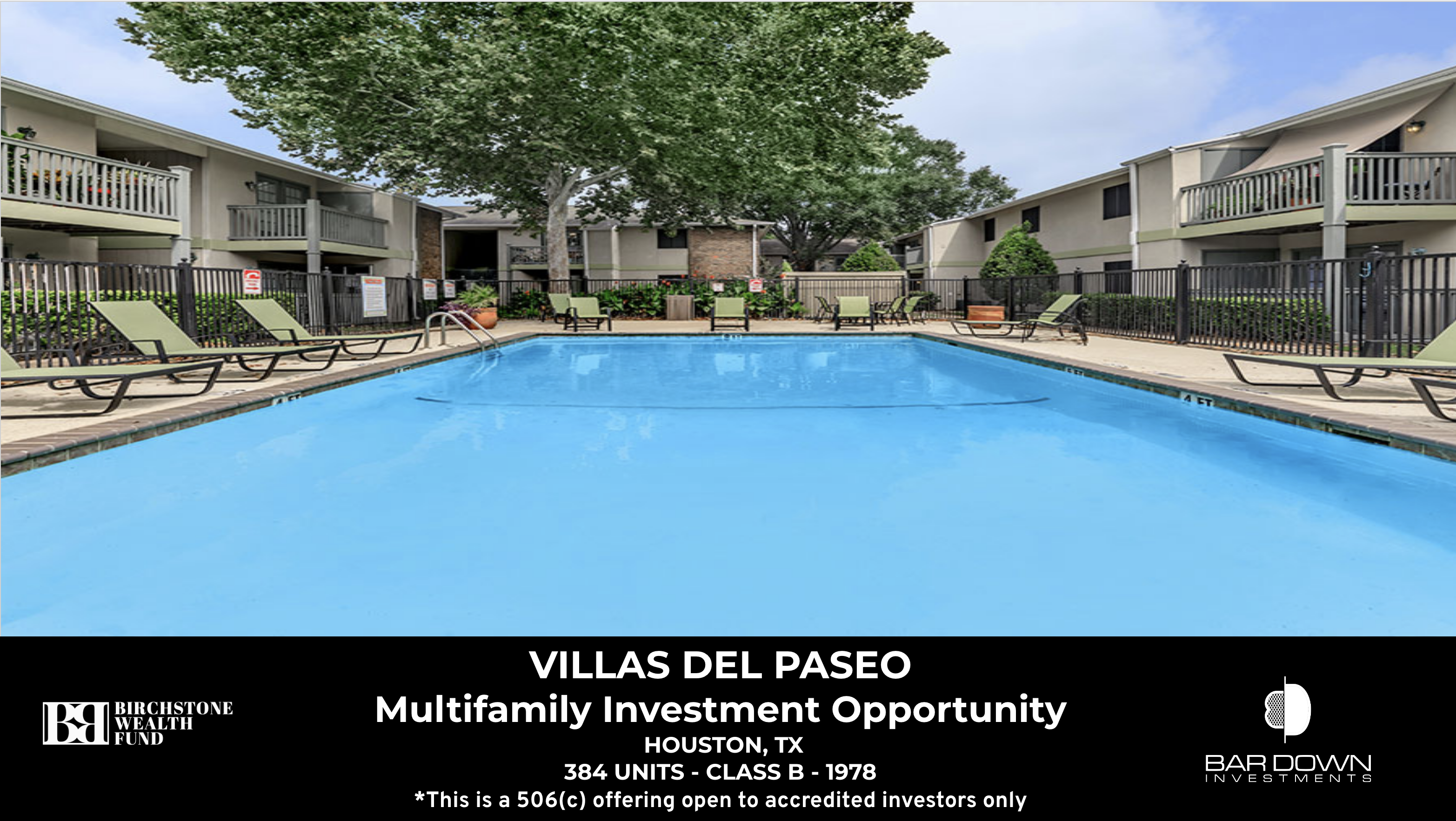 Villas dr passo multifamily investment opportunity.